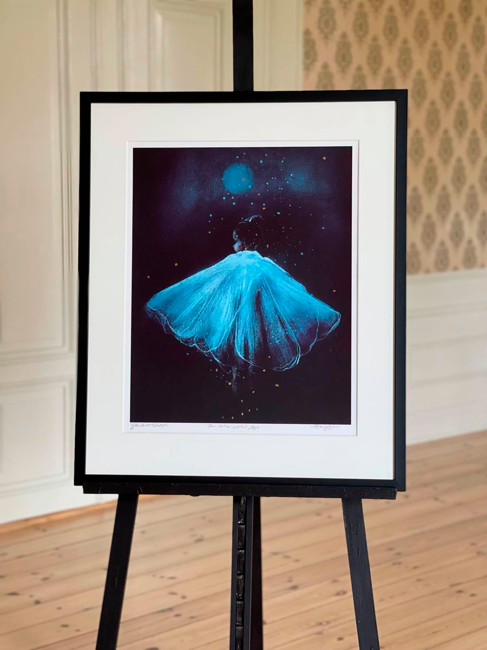 Silketrykket For det er alltid lys, av Gro Mukta Holter